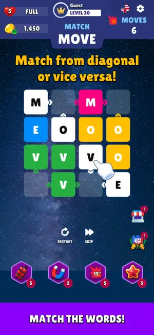 Word Ready! Sliding Match screenshot 3