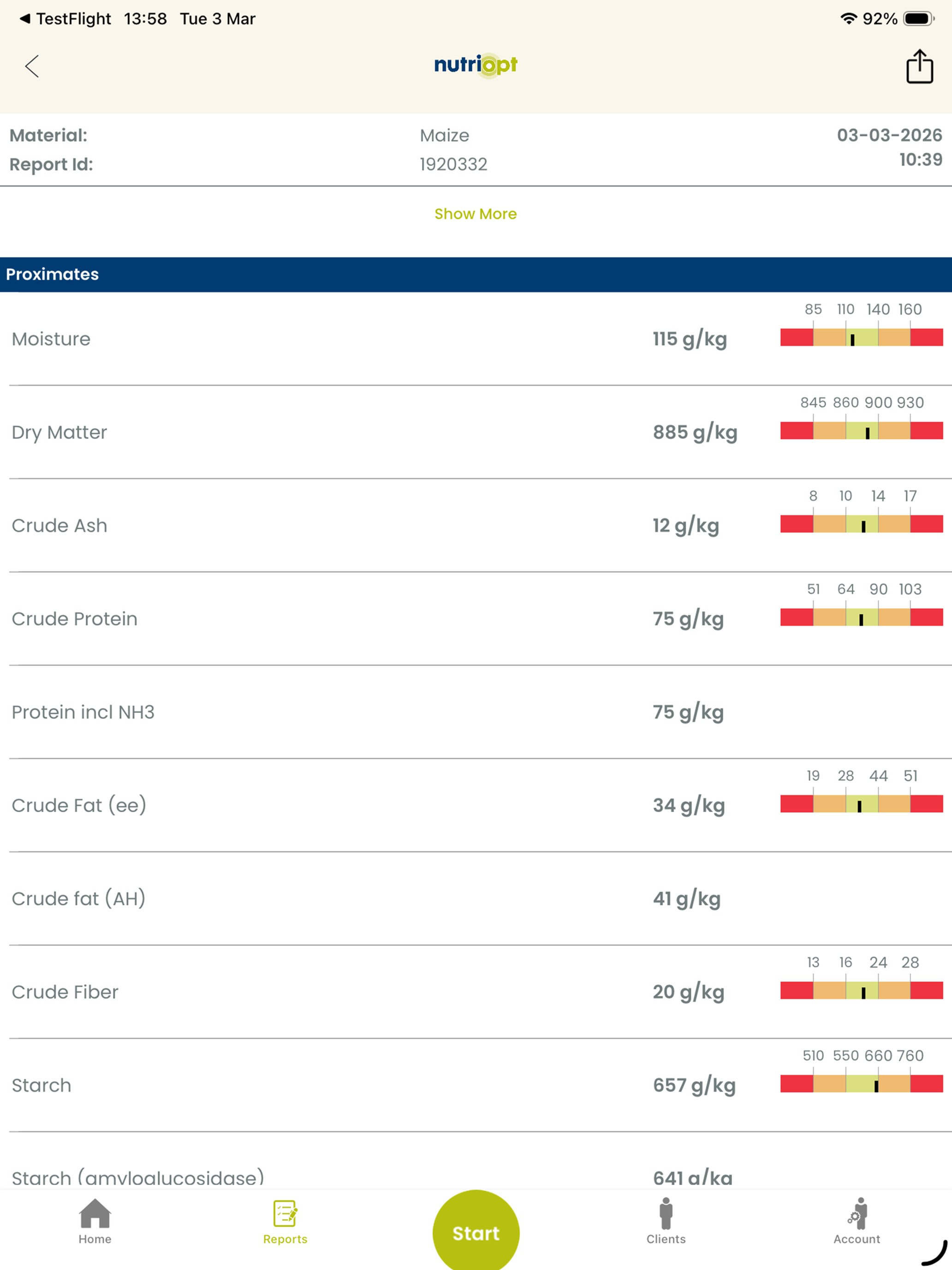 NutriOpt On-Site Adviser screenshot 11