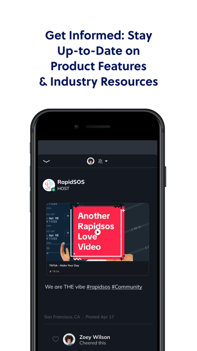 Community by RapidSOS iPhone screenshot 3 - Social Networking app