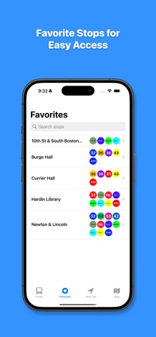 UIowa Bus iPhone screenshot