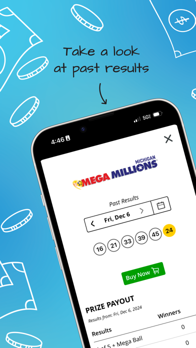 Michigan Lottery Mobile Screenshot
