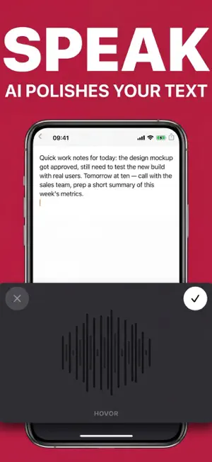 Hovor: Voice to Text screenshot 2