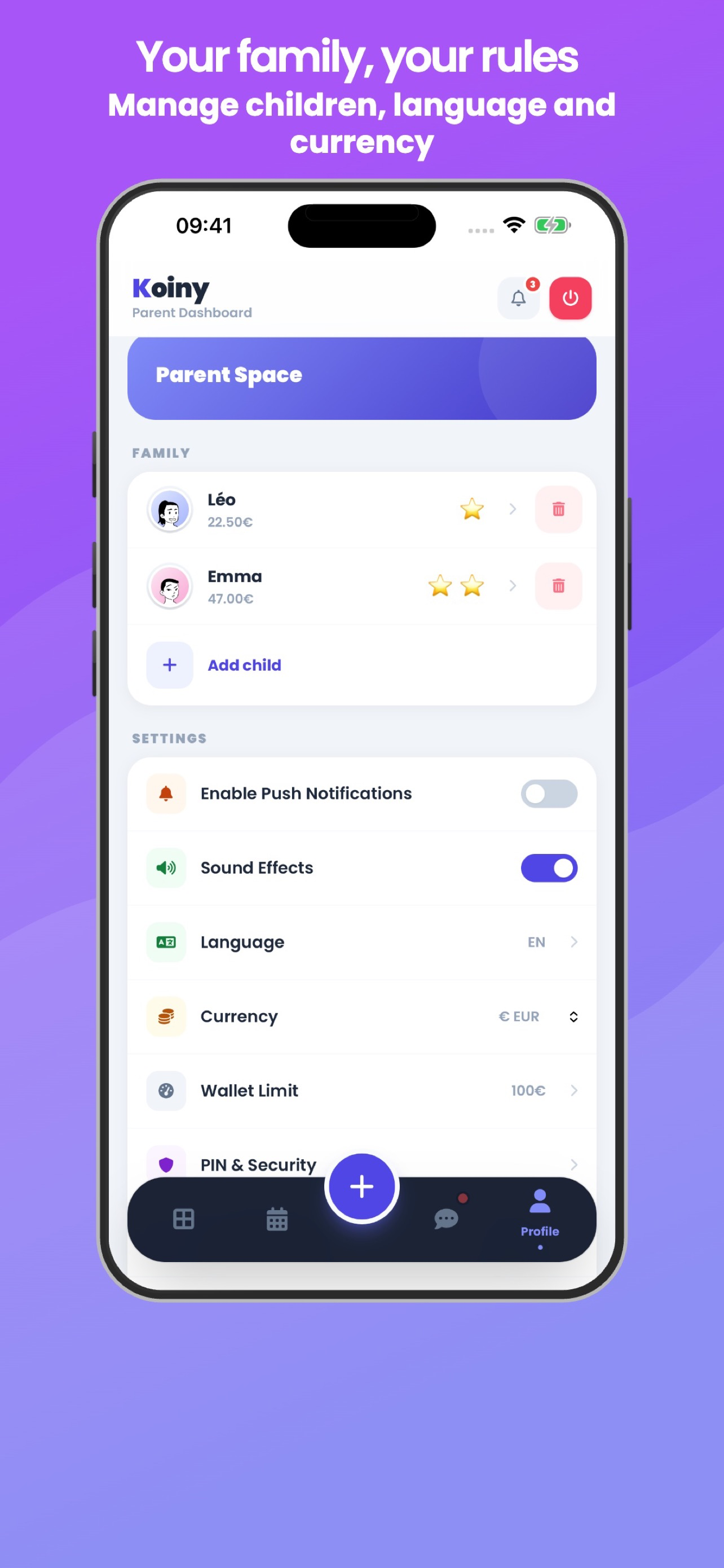 Koiny – Pocket Money for Kids