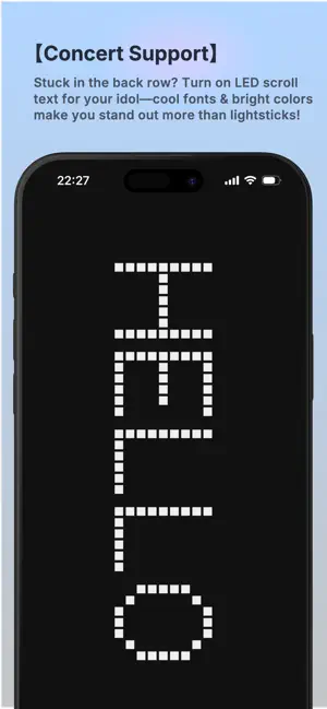 Barrage - Cool LED Marquee screenshot 1