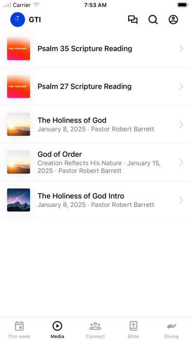 Grace & Truth Intl iPhone screenshot 2 - Education app