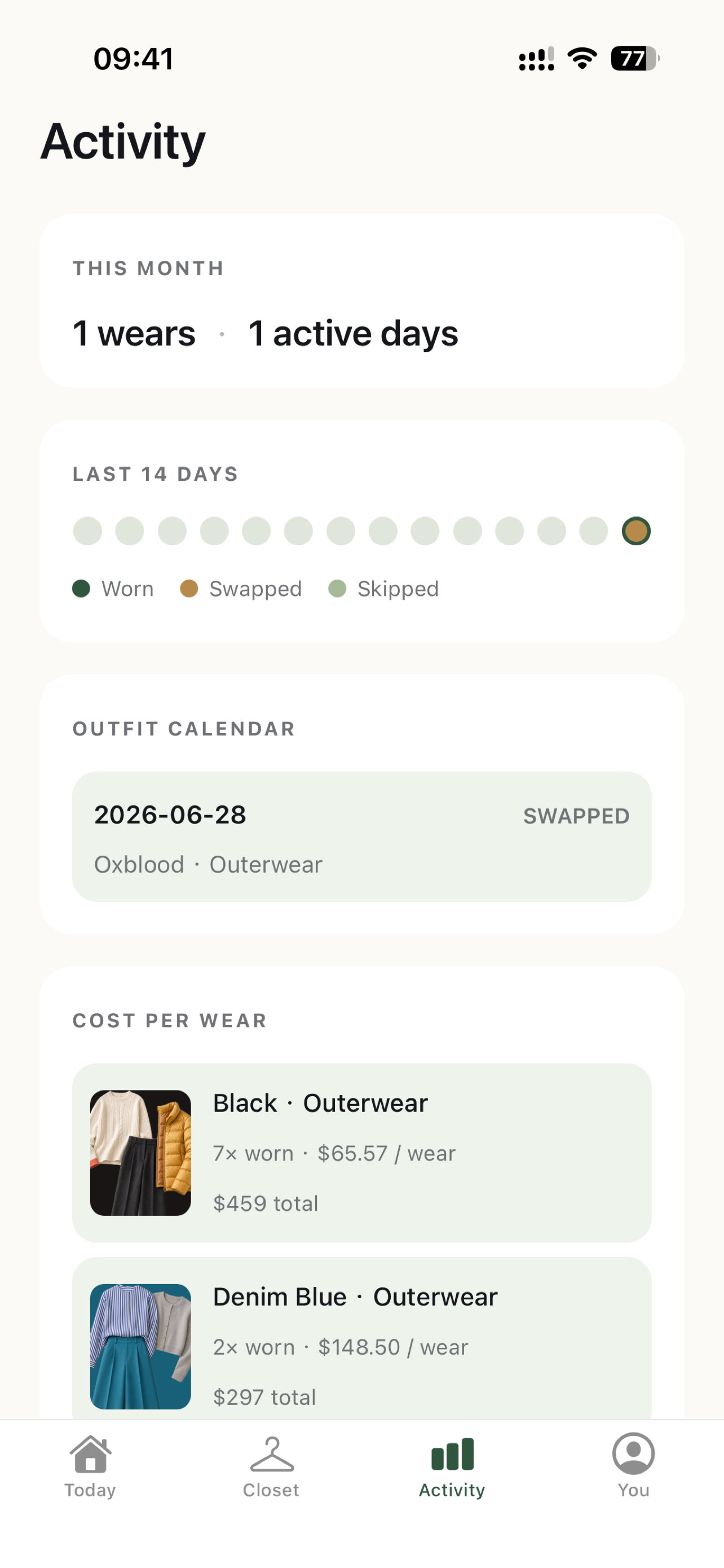 Panda Closet: Outfit Planner screenshot 4