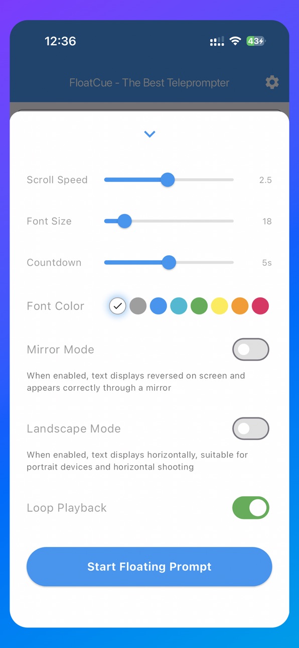 iPhone screenshot
