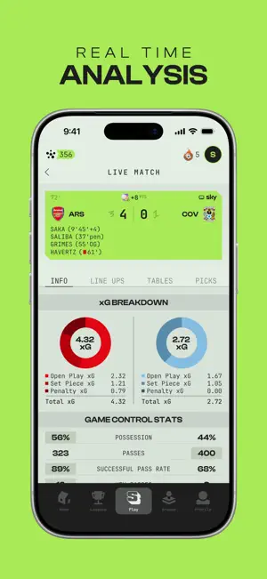 Scoresheet screenshot 3