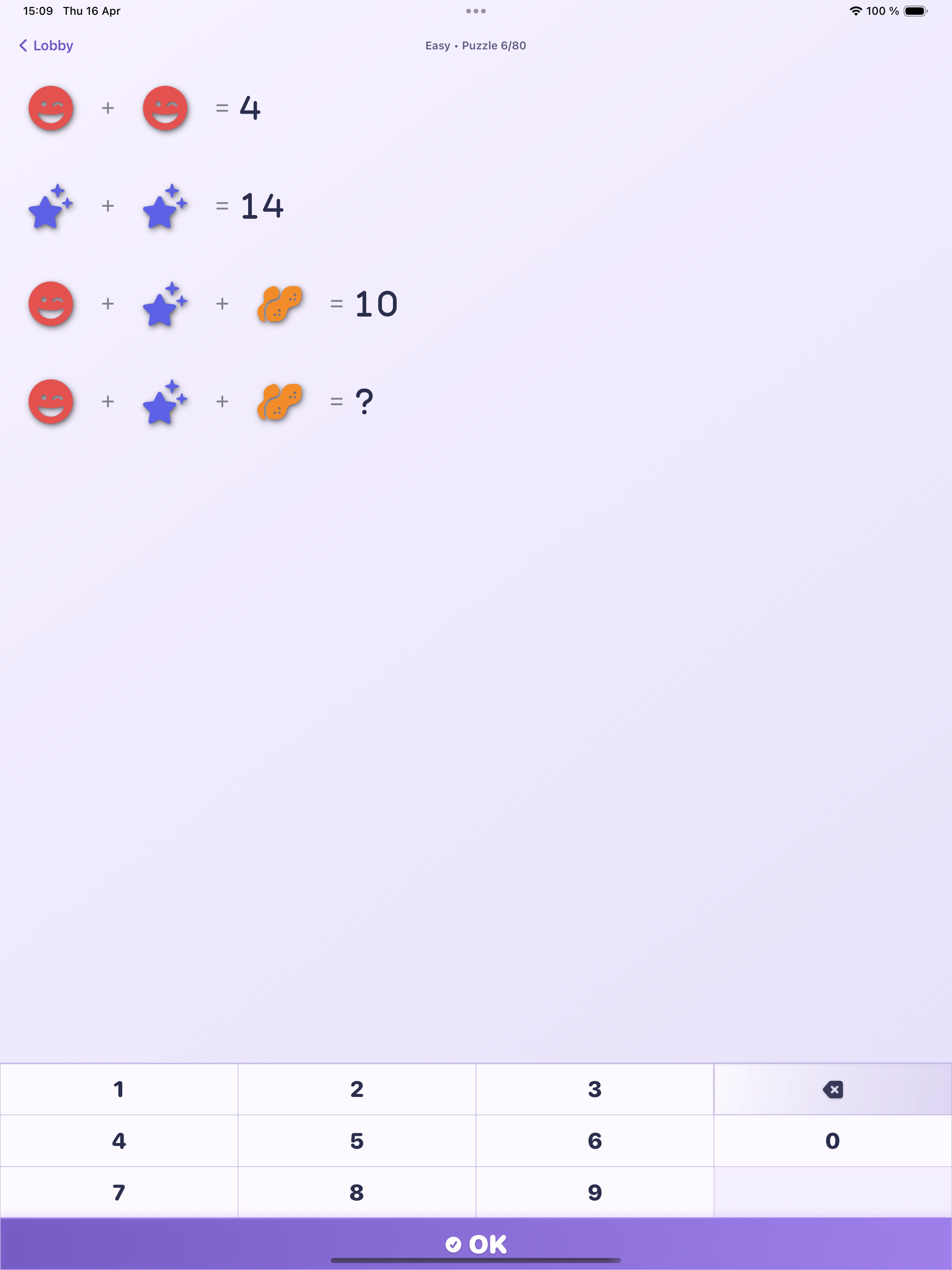 EQ Puzzle: Math Logic Game