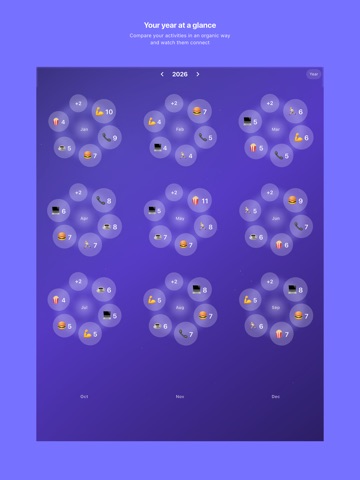 Mojical - The Emoji Calendar iPad screenshot