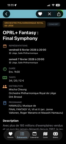 Liège Culture screenshot