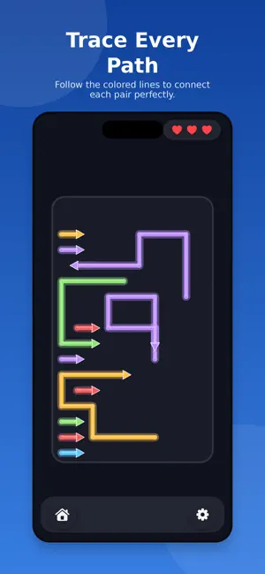 Vector Arrows - Line Puzzle screenshot 2