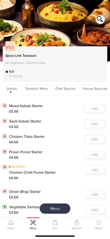 Spice Link Tandoori screenshot