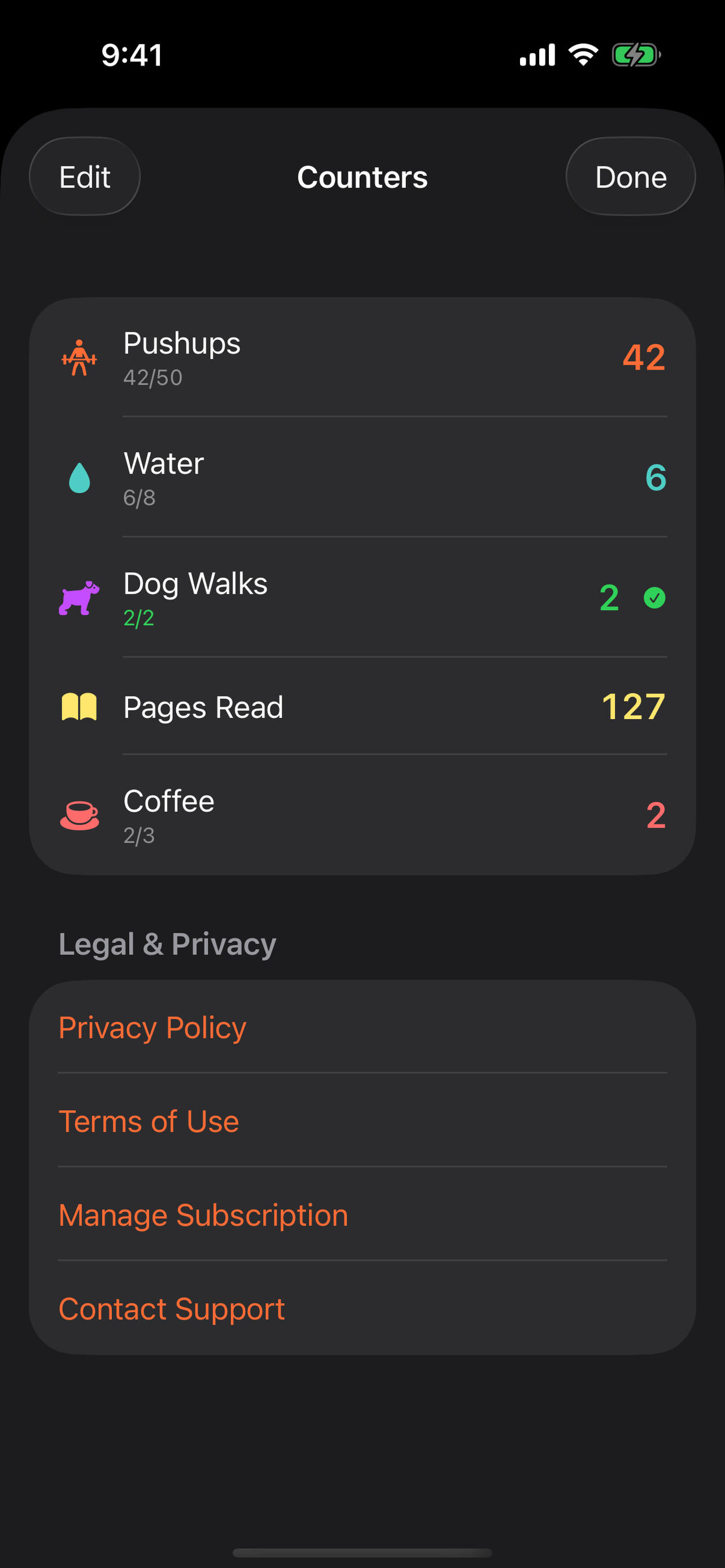Tally Pro - Tap Counter screenshot 4