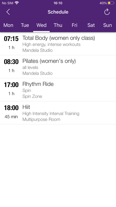 Screenshot #3 pour TeamUCL Gym