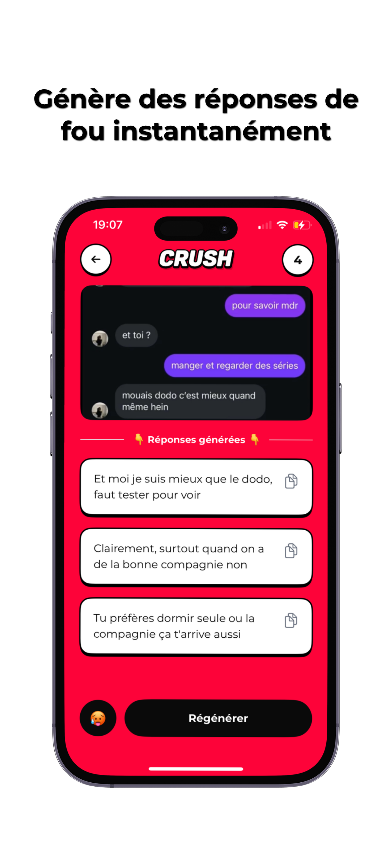 Crush - Assistant Drague screenshot 3