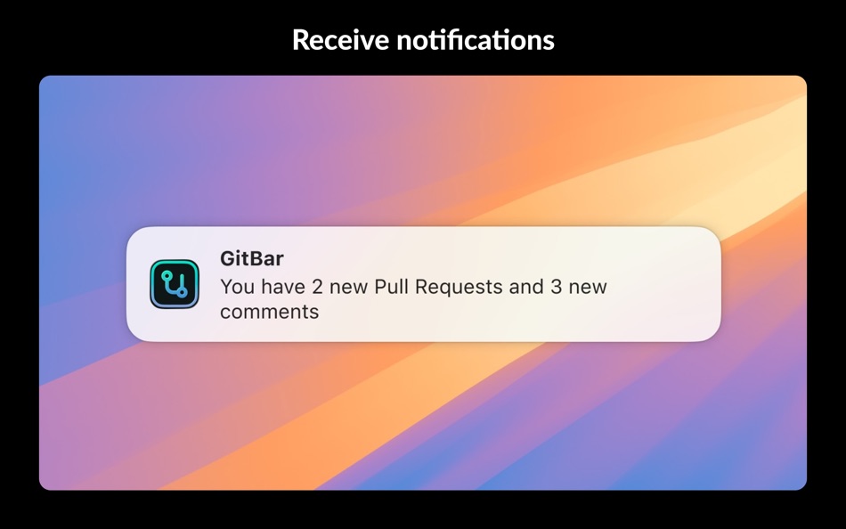 #9. GitBar (macOS) De: Thomas Lamars