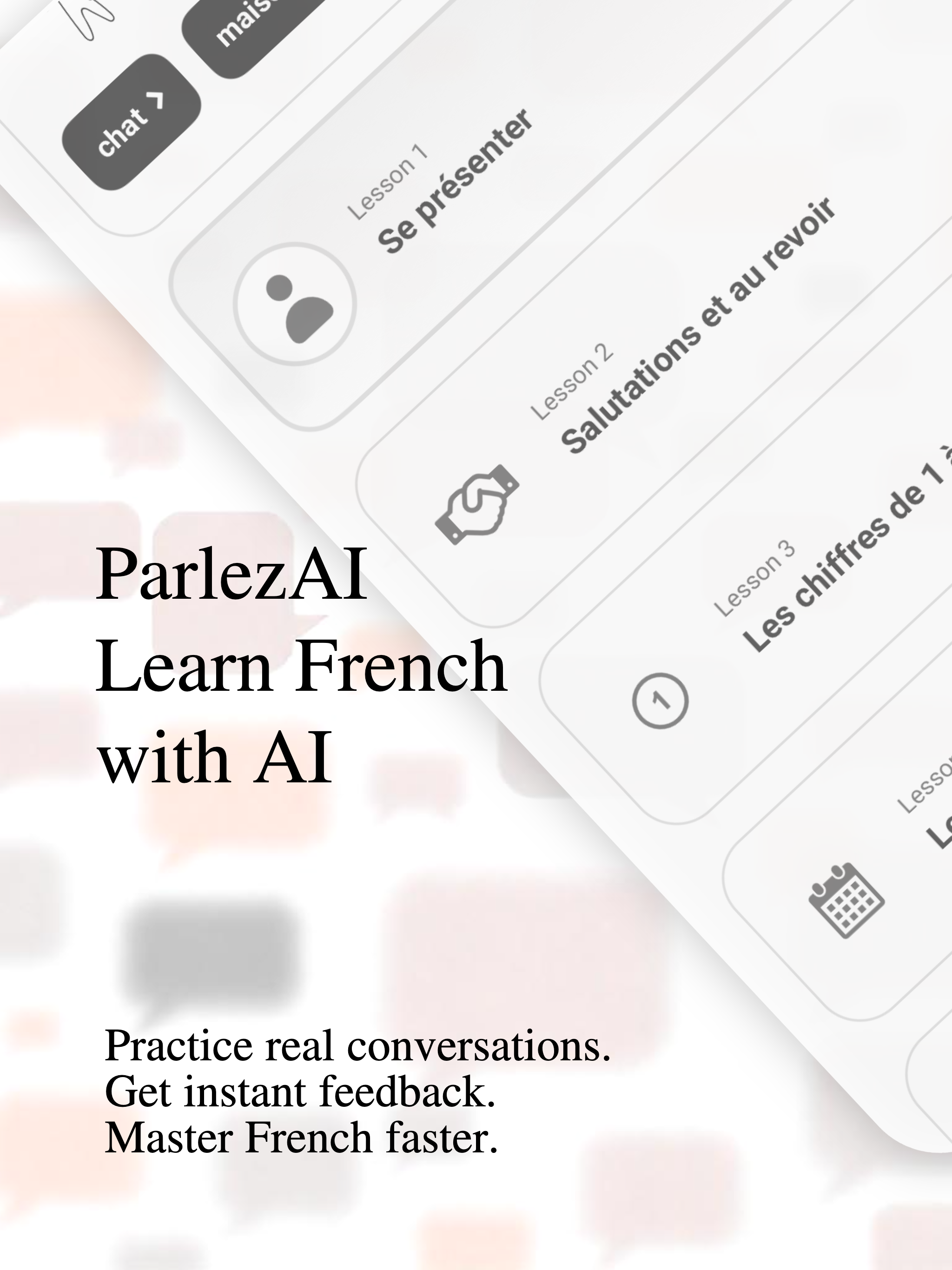 Learn French with AI: ParlezAI