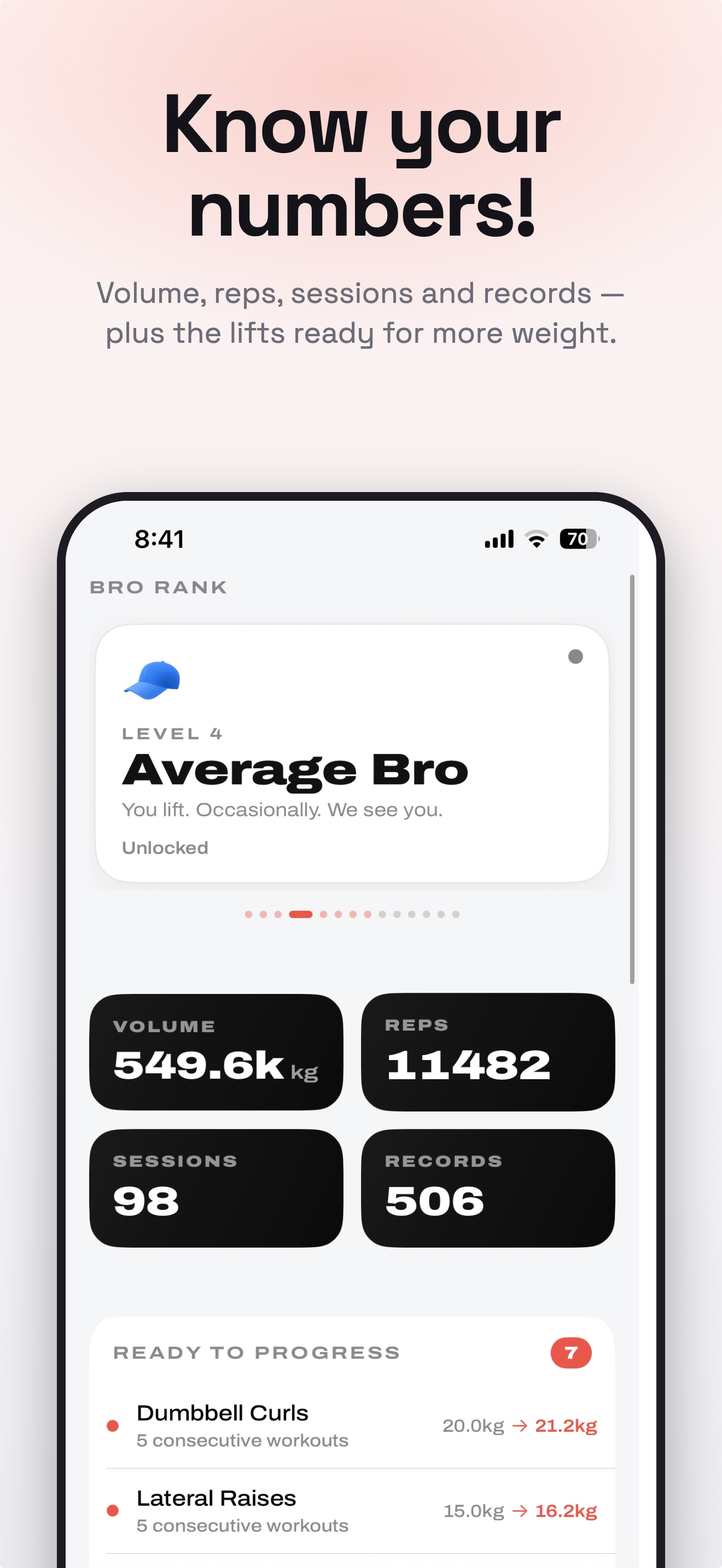 Strongbro: AI Workout Tracker screenshot 4
