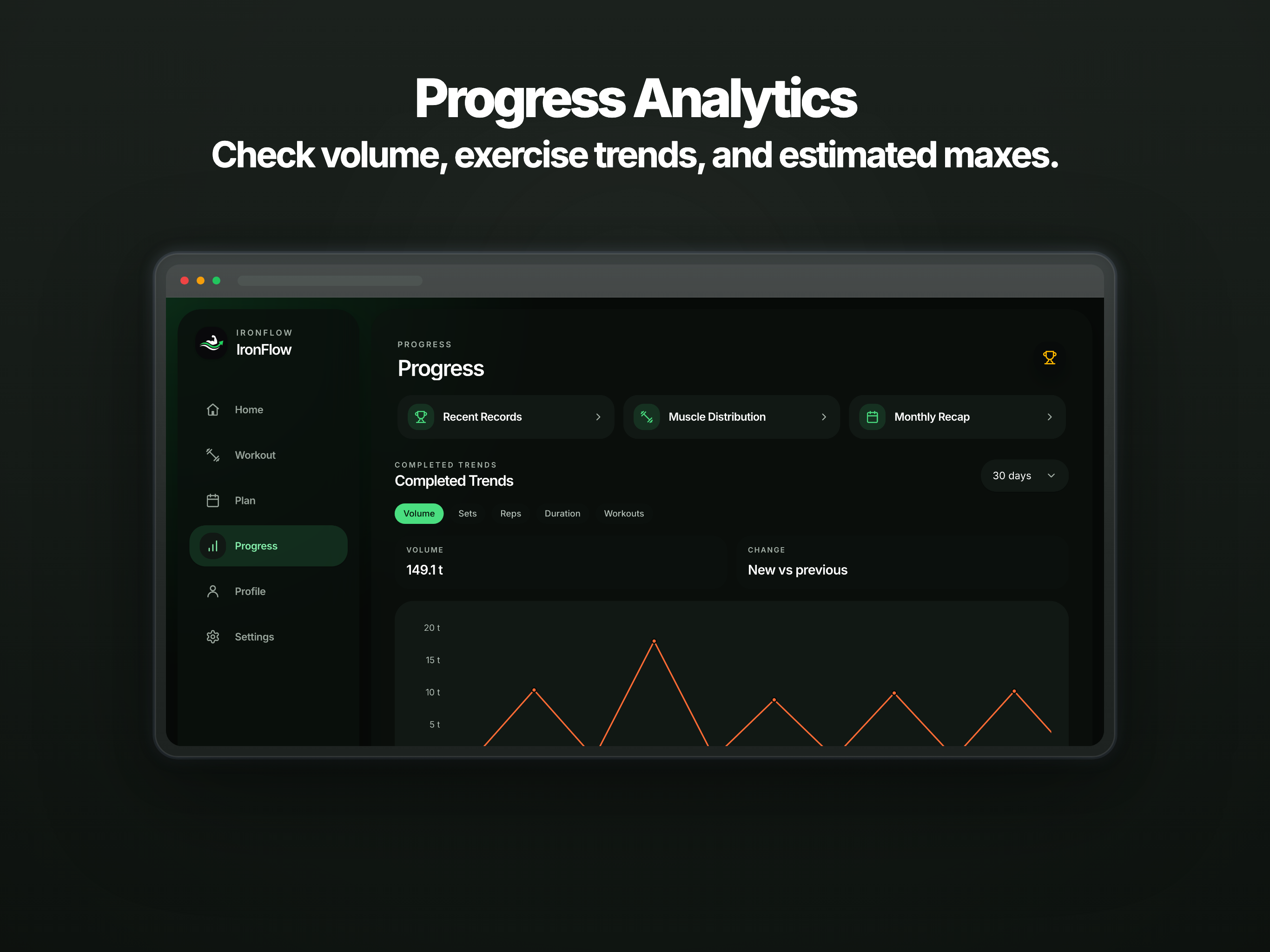 IronFlow: Gym Strength Tracker screenshot 11