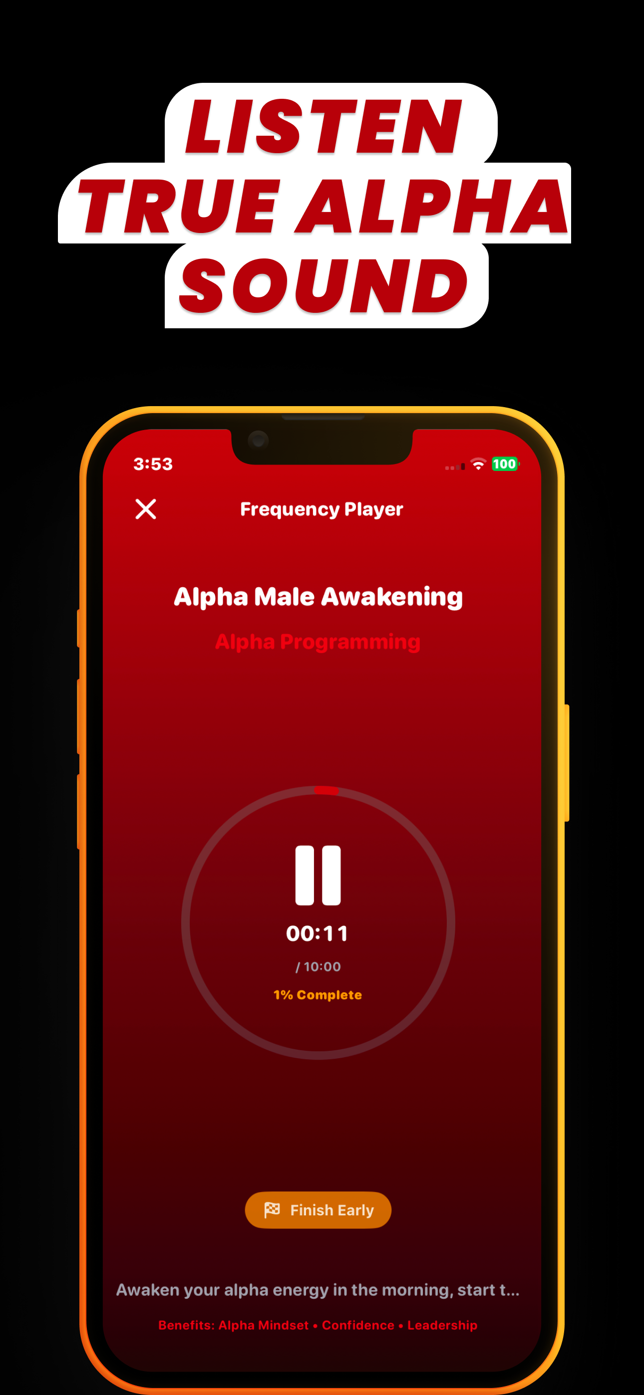 Aura Booster Testo Frequency