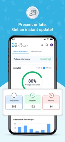 ShriConnect Parent iPhone screenshot