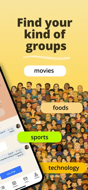 Moopes - Chat in Small Groups screenshot 2