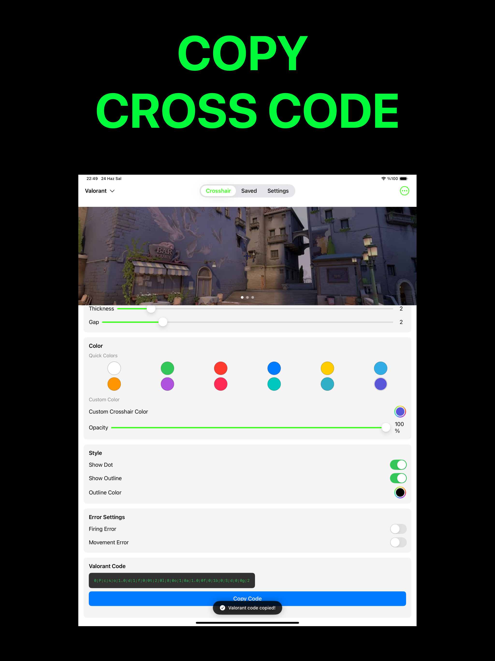 Custom Crosshair - Aimzone screenshot 6