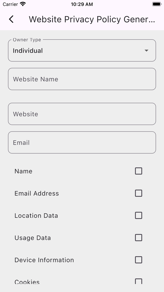 #2. Privacy Policy Generator Tools (iOS) 来自: MD. NASAR UDDIN REDOY