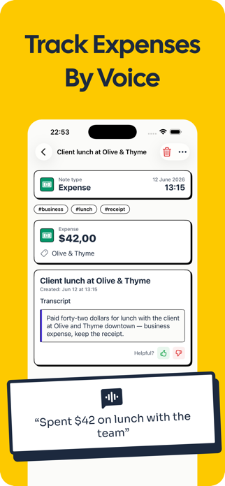 Voice Recorder: AI Notes Screenshot 5 of 6