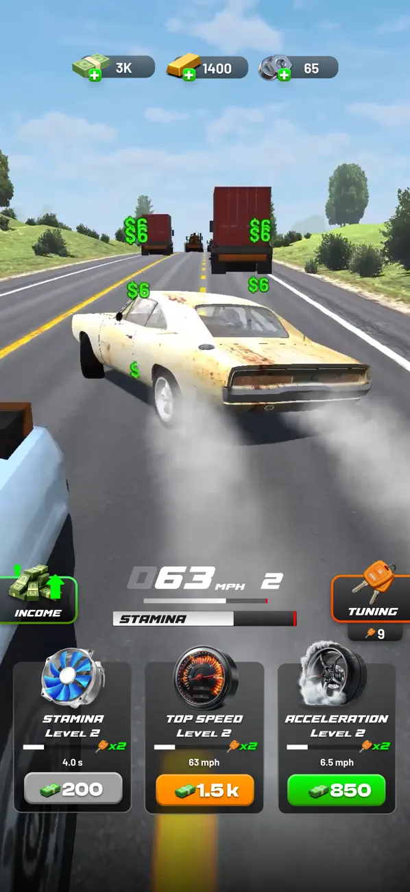 Highway Drift - Car Racing Hack screenshot 3 - game app interface