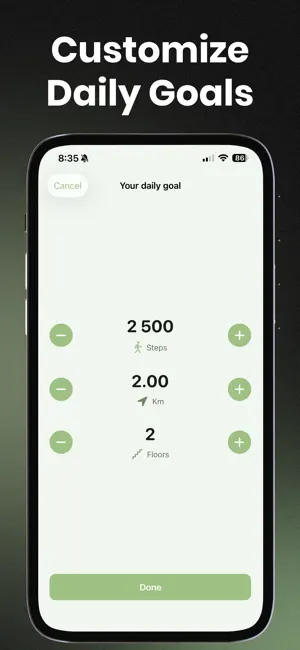 StepZen: Pedometer Counter screenshot 3