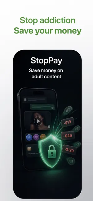 StopPay: Stop Adult Spending screenshot 1
