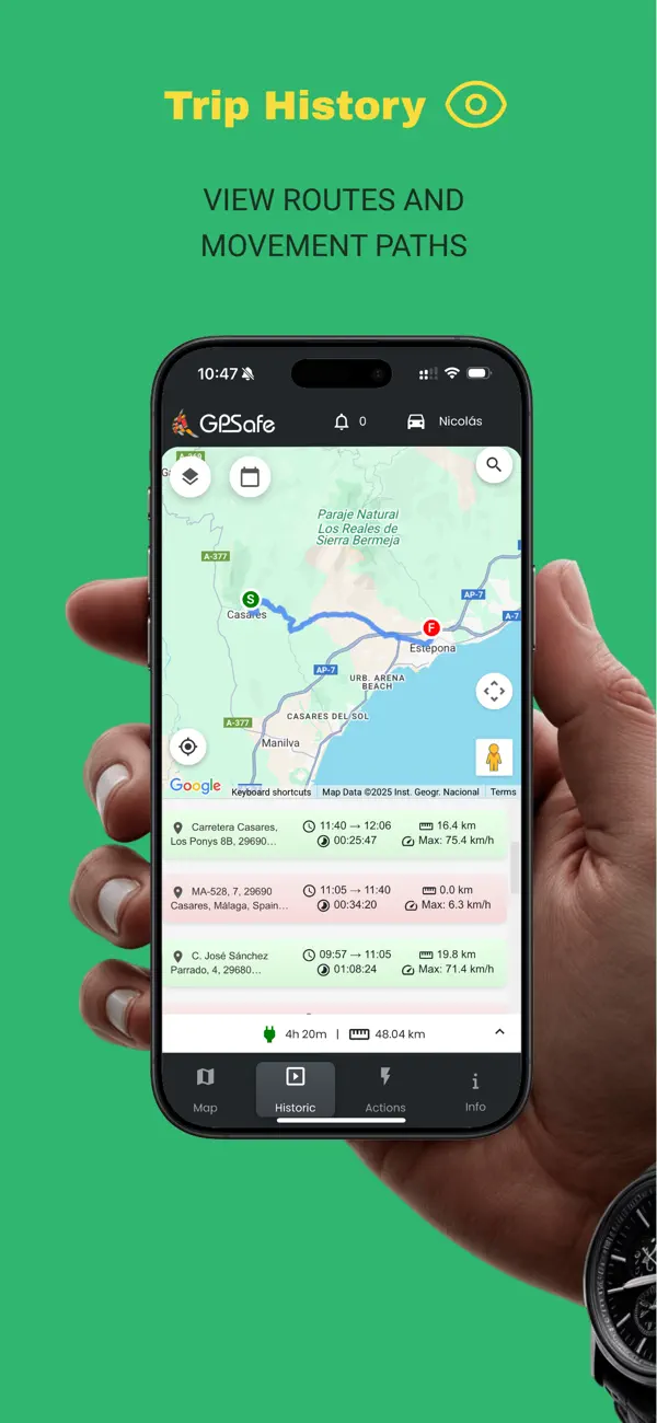 #4. GPStrackMe (iOS) โดย: GPSafe