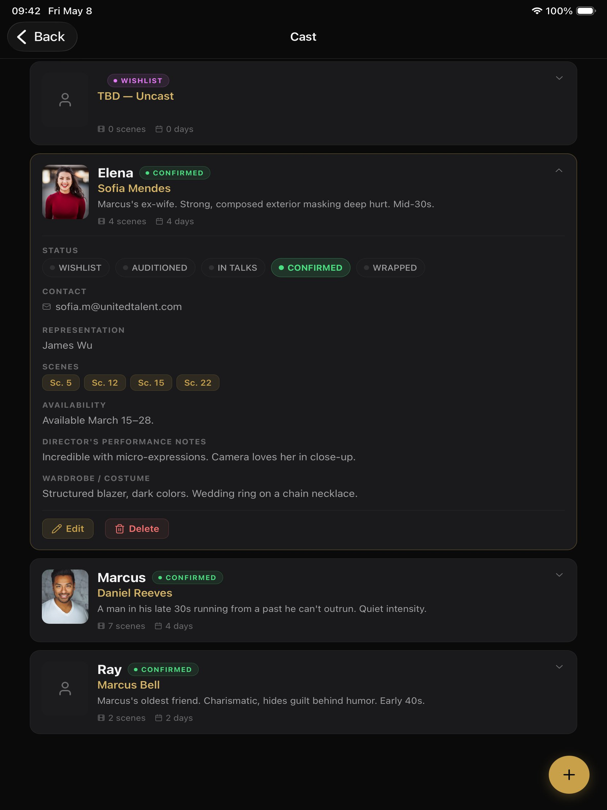 Mise — Film Director Suite