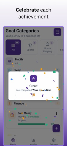 WaZen: Goals, Habits, Balance screenshot