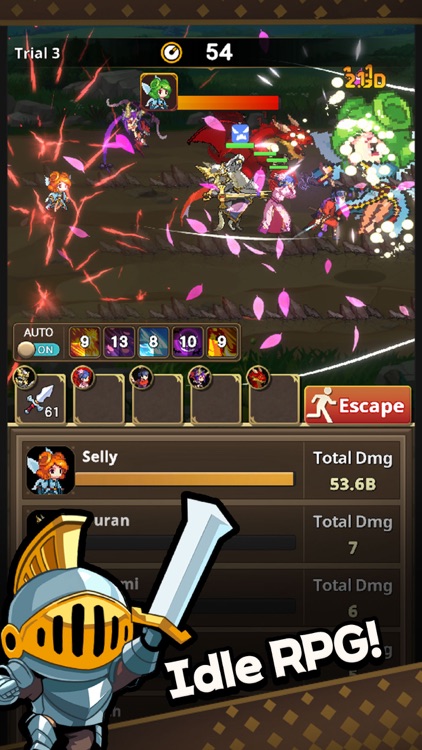 Rush Knights : Idle RPG