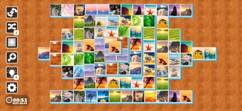 Mahjong Joy - Solitaire Tiles - mahjong-joy-solitaire-nature-tiles-gameplay