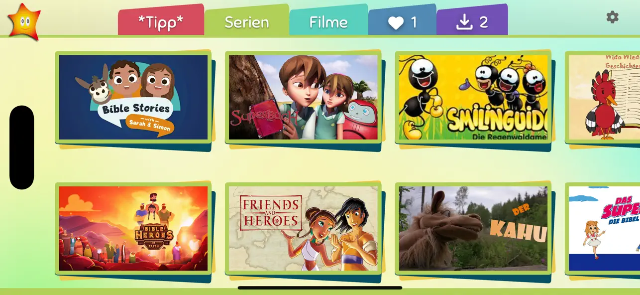 Screenshot #2 pour Bibel TV Kids