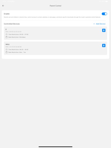 JhomeLocal iPad screenshot
