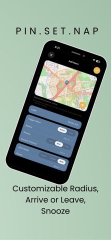 NapDrop - GPS Alarm Screenshot 2 of 8