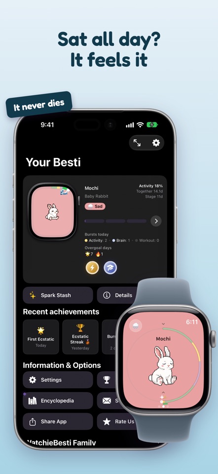 WatchieBesti: Cute Watch Pet screenshot 2