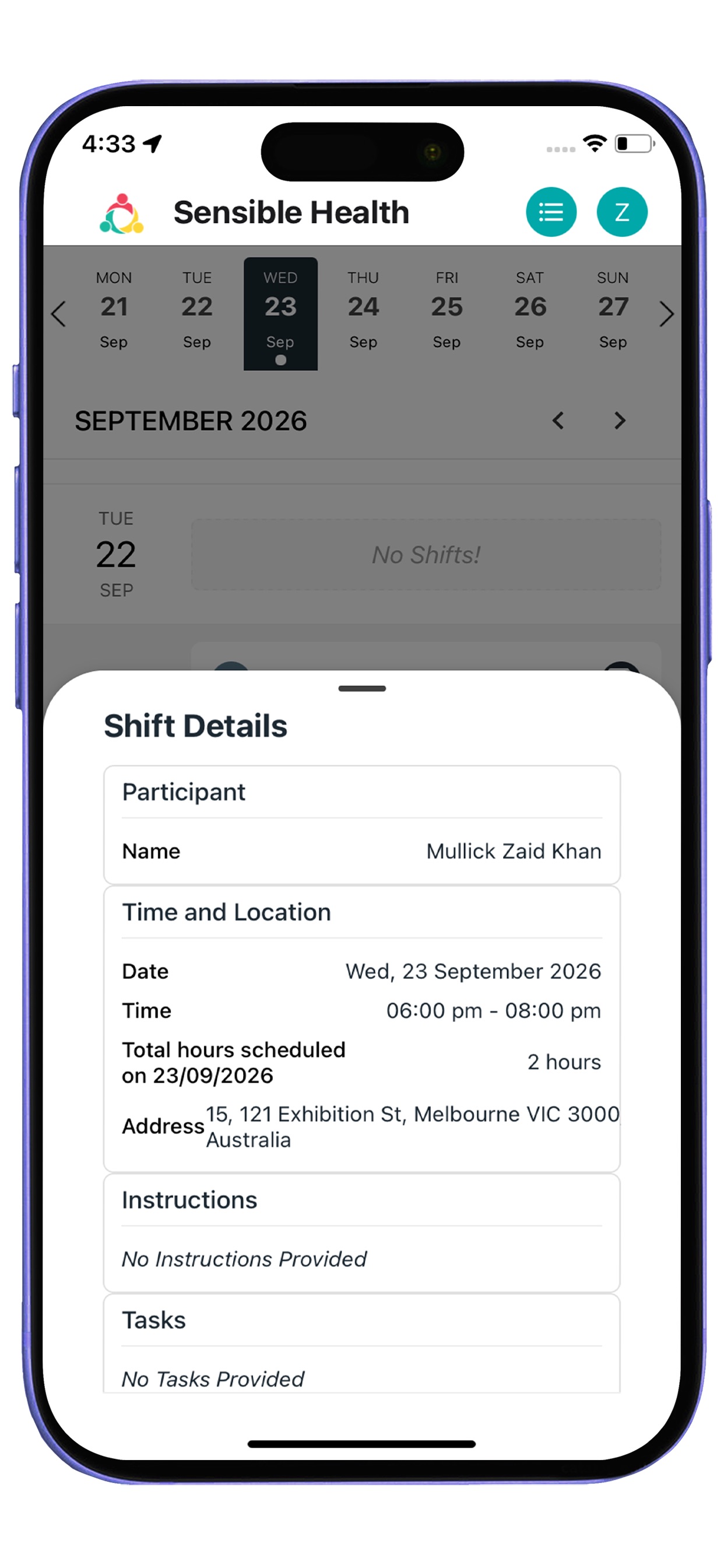 Screenshot 6 of Sensible_Health