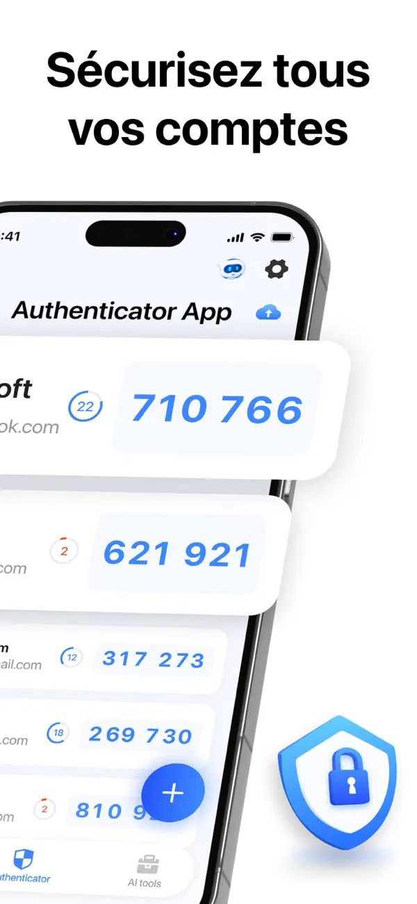 Screenshot #2 pour Authenticator App ©
