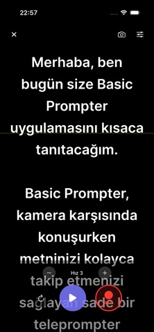 Basic Prompter screenshot