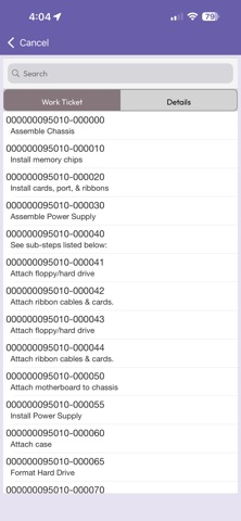 Endpoint Manufacturing100 iPhone screenshot