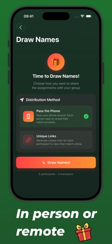 Secret Santa | Gift Exchange iPhone screenshot
