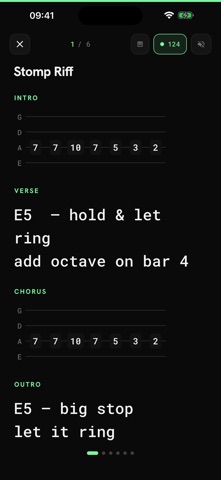 RiffCards screenshot