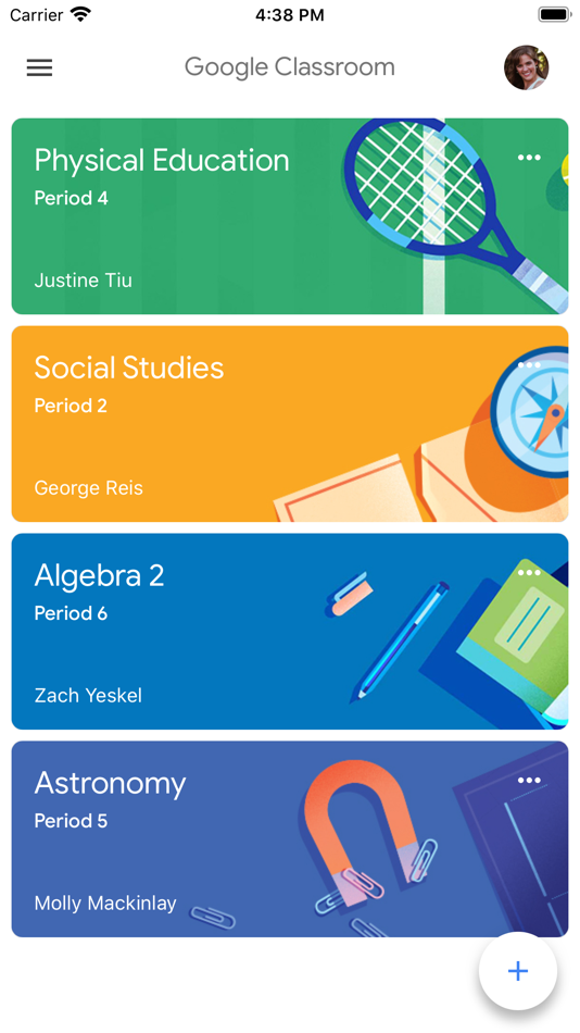 #1. Google Classroom (iOS) 由: Google