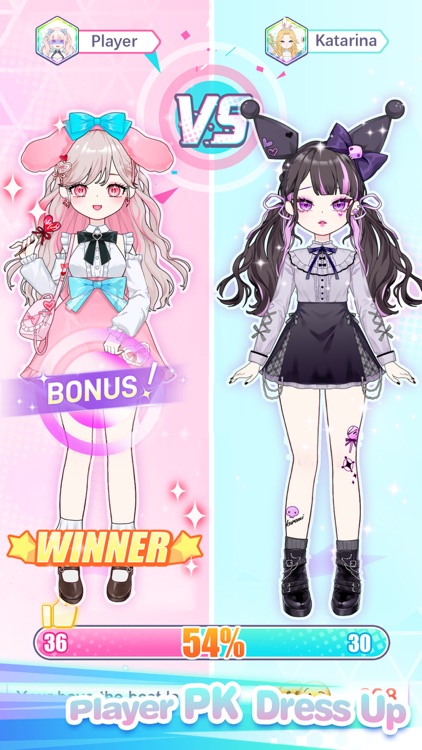 Shining Anime Star: Dress up screenshot-3